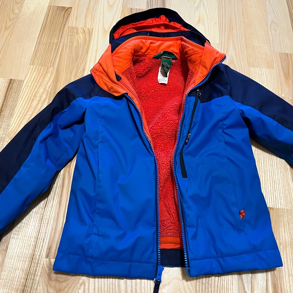 LL Bean boy Jacket 3 in 1